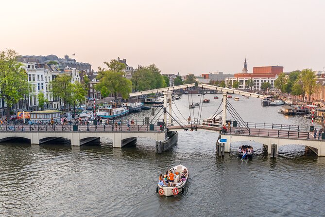 Amsterdam Luxury Canal Cruise + Unlimited Drinks & Bites option - Where This Route Takes You: From Jordaan to the 15-Bridge Photo Moment