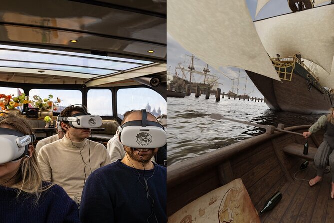 Amsterdam: Luxury Canal Cruise with Historic VR Experience - Key Points at a Glance