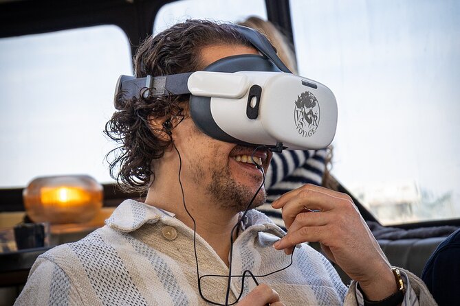 Amsterdam: Luxury Canal Cruise with Historic VR Experience - The Included Drink, and the Extra Food Mention