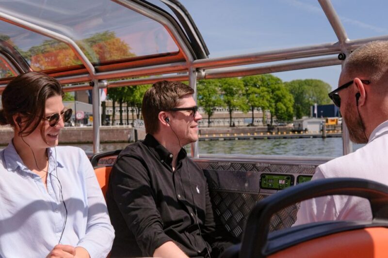 Amsterdam: Semi-Open Canal Boat Cruise - Key Points