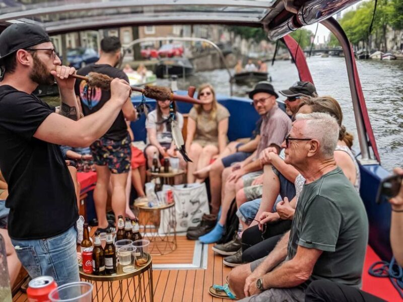 Amsterdam: Smoke and Lounge City Boat Cruise - The Route and Sights