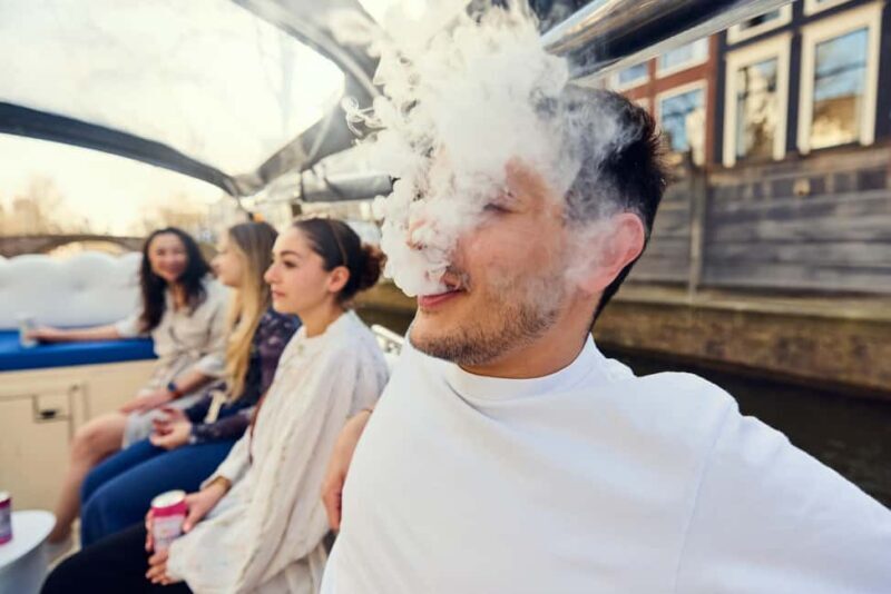 Amsterdam: Smoke Friendly Cannabis Cruise on Cloud Boat - What to Expect from This Canalside Experience