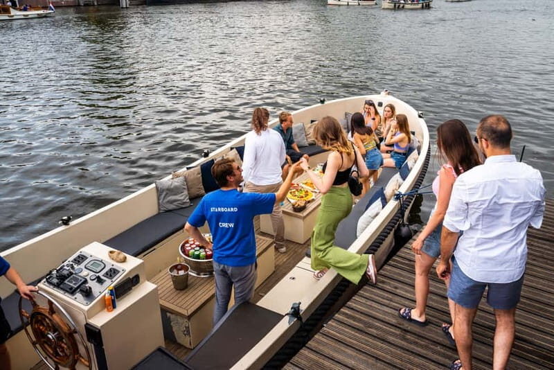 Amsterdam: Spanish Guided Open Boat Cruise with Bar Onboard - Price and Value