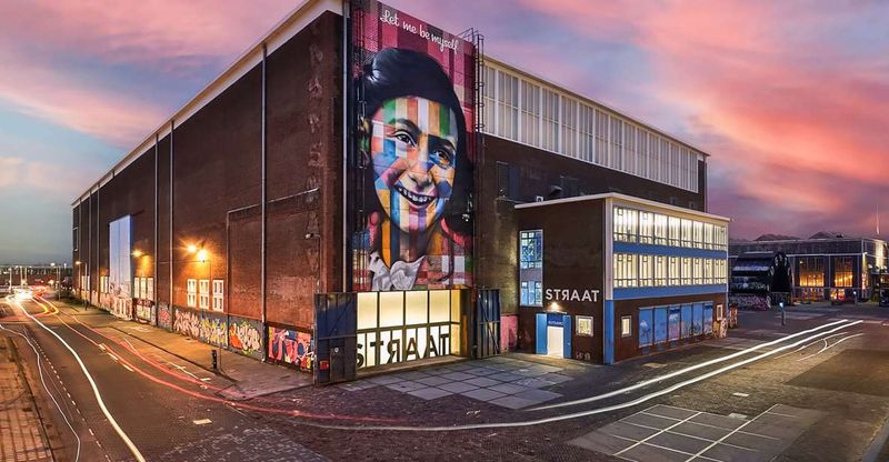 Amsterdam: Streetart Museum STRAAT Entrance Ticket - The Panoramic Deck and the Café Break That Makes Winter Bearable
