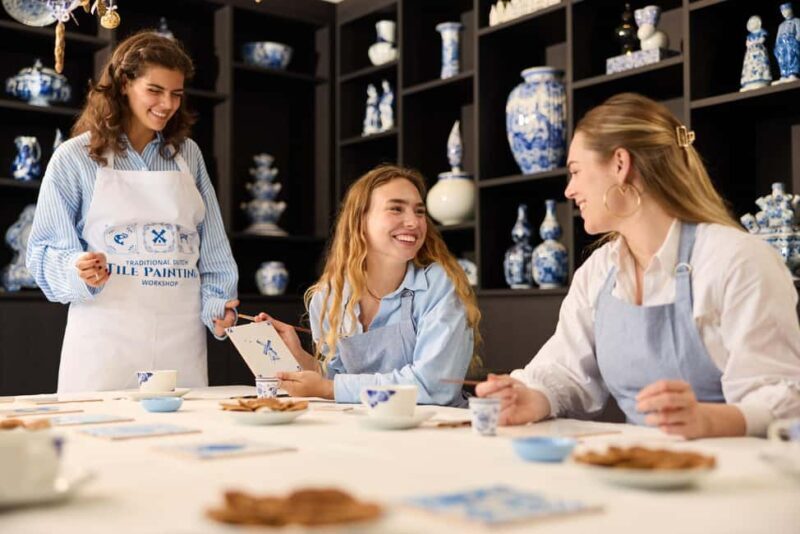 Amsterdam: Traditional Dutch Blue Tile Painting Workshop - The Final Product and Souvenir