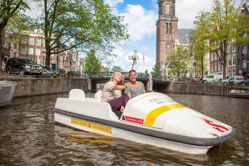 Amsterdam: Unique Pedal Boat Experience in the Canals - Key Points