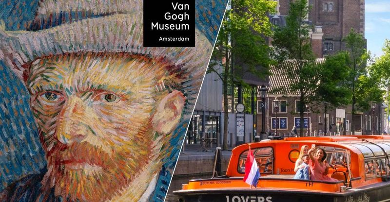 Amsterdam: Van Gogh Museum Ticket & Canal Cruise - On-Board Audio: Multilingual Commentary That Makes the Views Make Sense