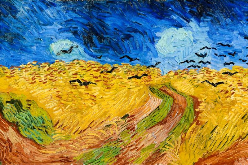 Amsterdam: Van Gogh Museum Ticket - Stairs, stairwell projections, and that wow factor