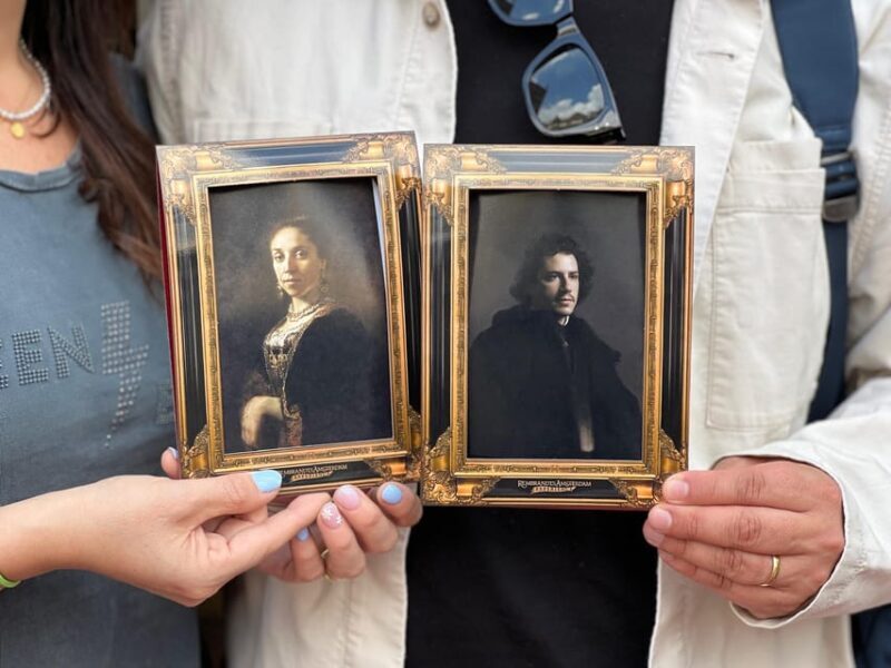 Amsterdam: Van Gogh or Rembrandt AI Portrait Photo Souvenir - Key Points
