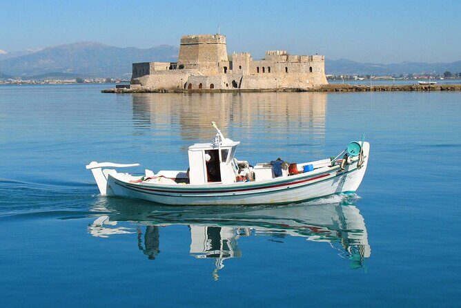 Ancient Corinth, Mycenae & snorkelling in sunken city private - Key Points