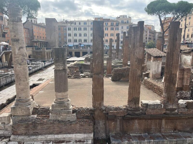 Ancient Rome: Archeological area Largo Argentina - Who Might Want More?