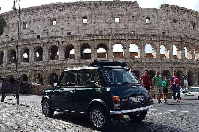 Ancient Tour of Rome by Mini Cooper Classic Cabrio with Aperitif - What It Feels Like to Experience This Tour