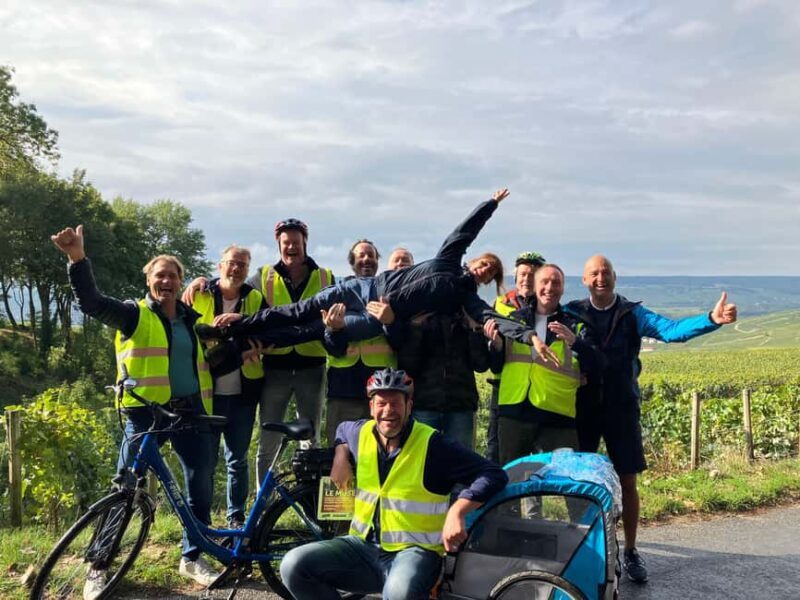 Angélique's electric bike tour in Champagne - Key Points