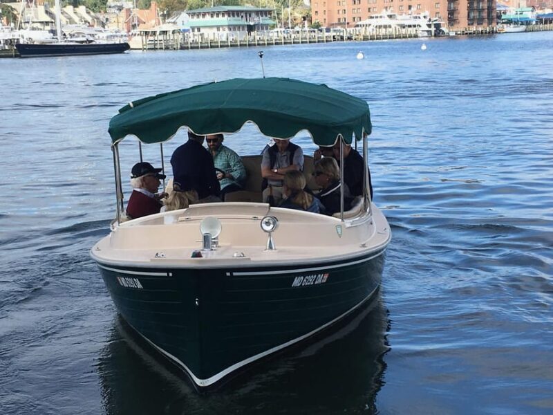 Annapolis: Electric Boat Rental - Duffy Sun Cruiser - 10ppl - What to Expect from the Annapolis Electric Boat Rental