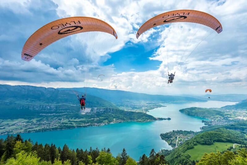 Annecy: Discovery Tandem Paragliding flight - Key Points