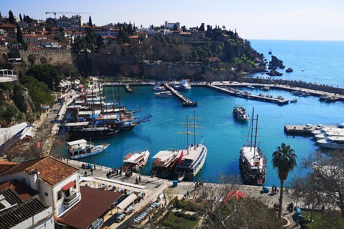 Antalya city tour with Waterfall and Boat tour - Key Points