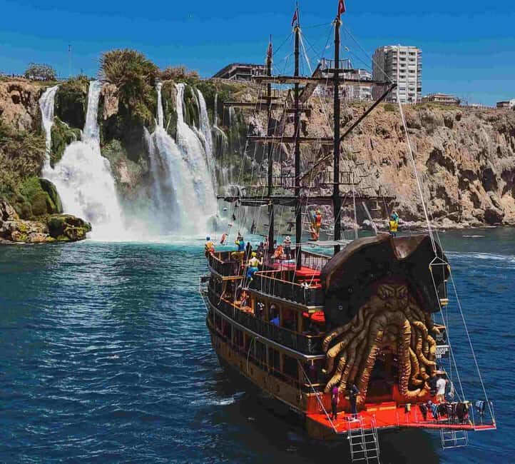 Antalya: Duden Waterfall Pirate Boat Trip - Introduction