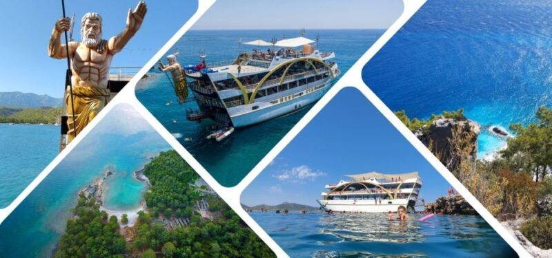Antalya & Kemer: Megastar Catamaran Cruise With Foam Party - Key Points