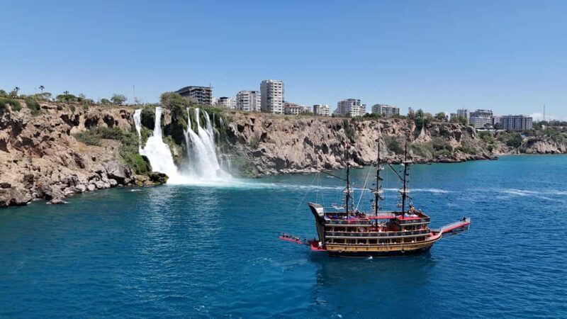 Antalya: Lara Pirate Boat Day Trip w/ Lunch & Soft Drink - Dining on Deck: Turkish Flavors with a View