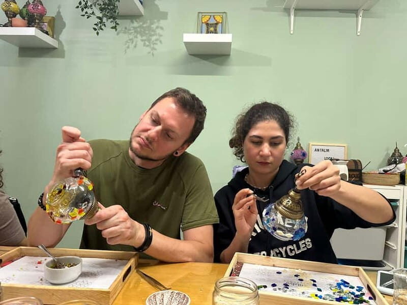 Antalya Old Town: Traditional Mosaic Lamp or Candle Workshop - What to Expect from the Workshop in Antalya Old Town