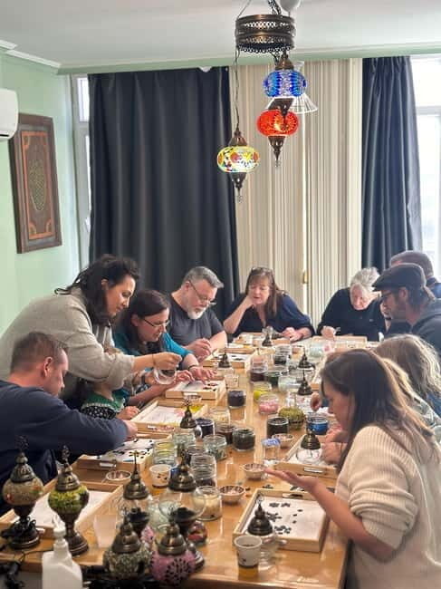 Antalya Old Town: Traditional Mosaic Lamp or Candle Workshop - The Sum Up