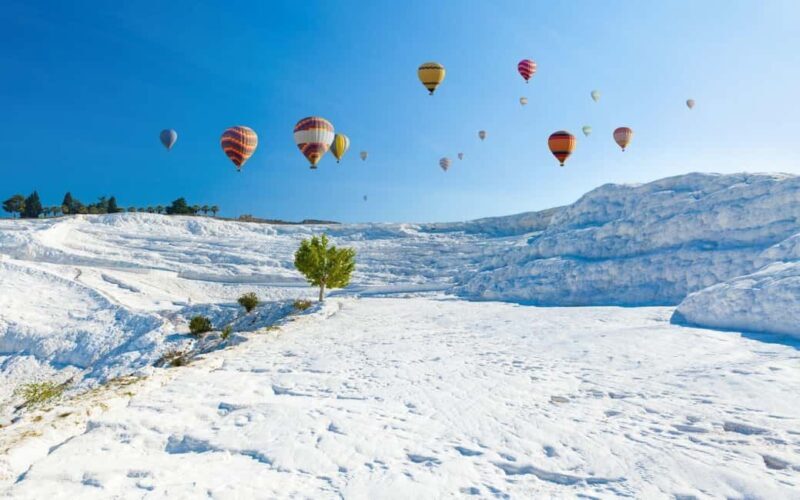Antalya: Pamukkale Tour Includes Hot Air Balloon option - Key Points