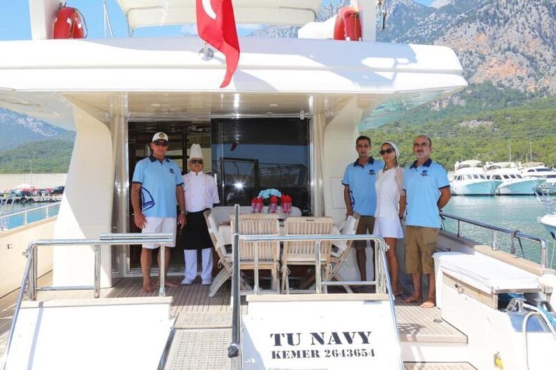Antalya: Private Yacht Rental with Captain and Meal Onboard - An In-Depth Look at the Experience
