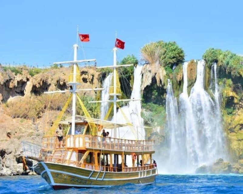 Antalya Relax Boat Trip w/Lunch, Soft Drinks & Transfer - Key Points