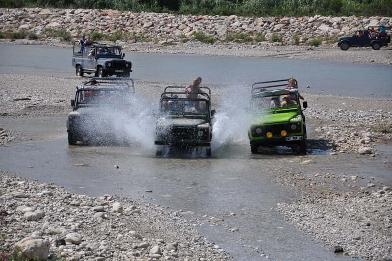 Antalya: River Rafting, Zipline Buggy/Quad Jeep Combo Tour - Getting There & Starting the Day
