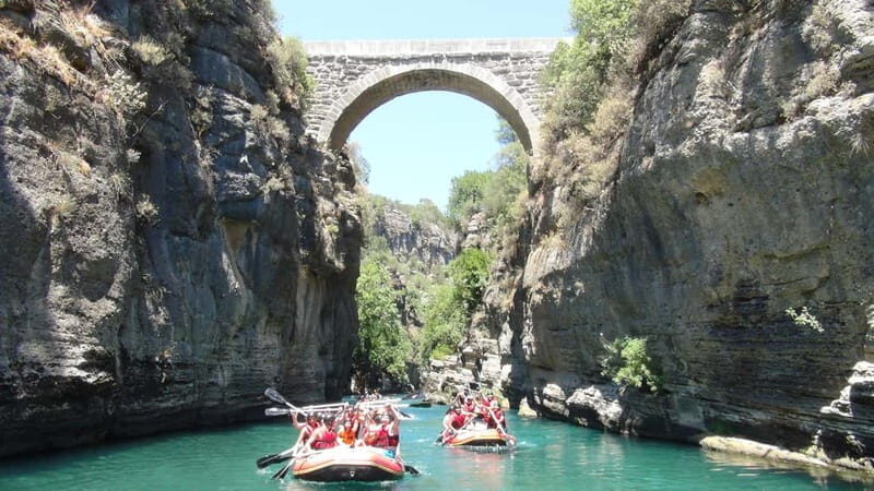 Antalya: River Rafting, Zipline Buggy/Quad Jeep Combo Tour - Rafting in Eurymedon River