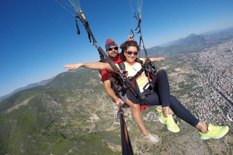 Antalya: Tandem Paragliding Experience with Transfer - Key Points