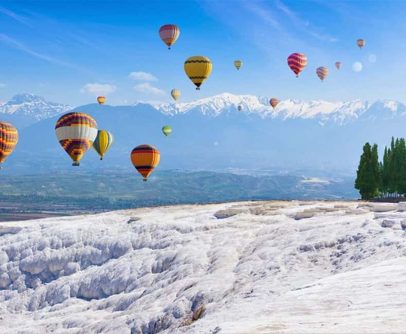 Antalya to Pamukkale: Day Tour W/Optional Hot Air Balloon - Exploring Hierapolis: Ancient History in a Picturesque Setting