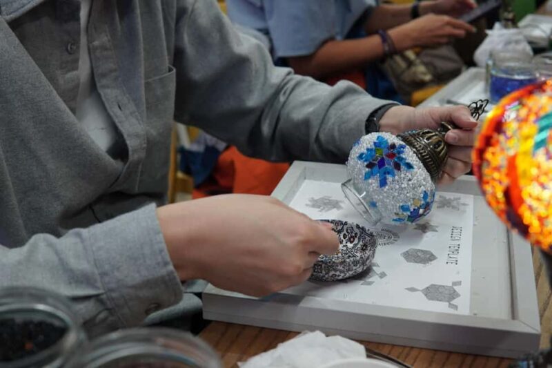 Antalya: Traditional Mosaic Lamp & Candle Holder Workshop - Practical Tips for Your Visit
