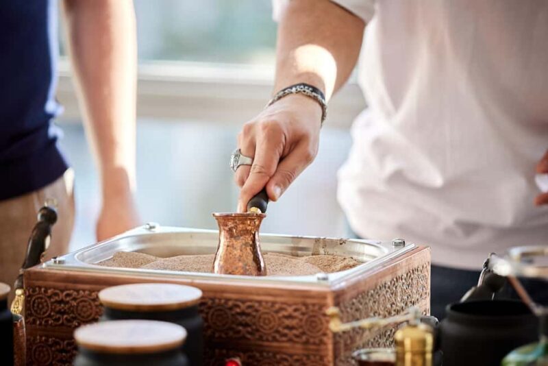 Antalya: Turkish Coffee Workshop on Sand & Fortune Telling - The Art of Coffee Telling & Cultural Connection