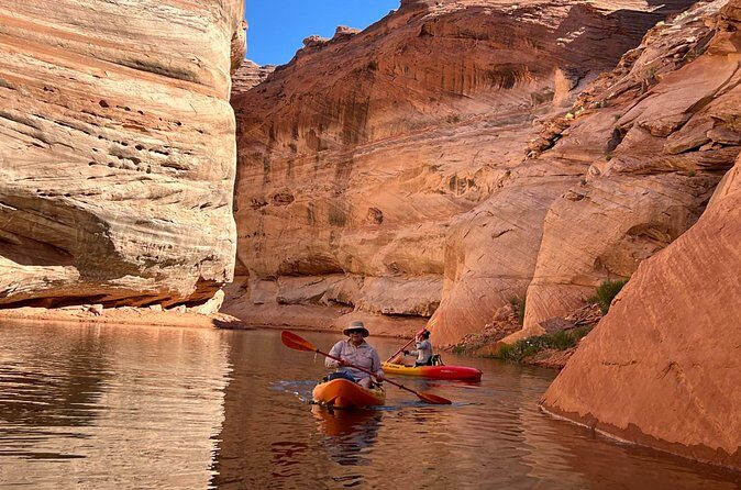 Antelope Canyon Lake Powell Kayak Rentals - The Return Paddle and Equipment Drop-off