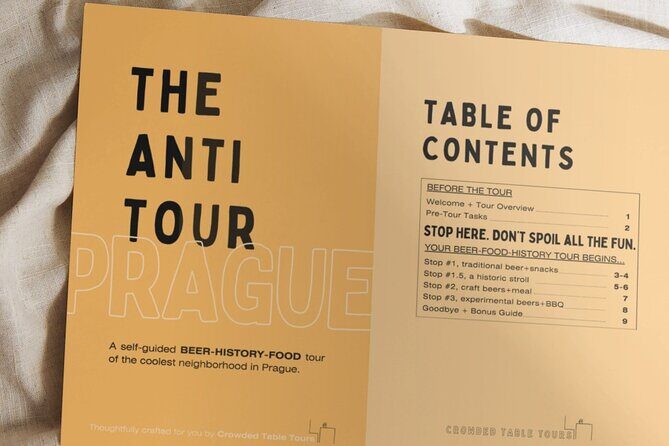 Anti Tour Prague - Self Guided Beer and Food Tour - The Downsides
