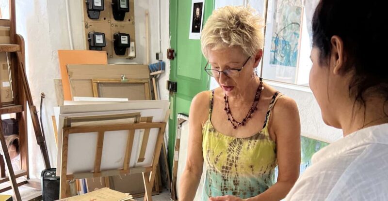 Antibes: make your art souvenir with a Local Artist - Exploring the Antibes Art Experience