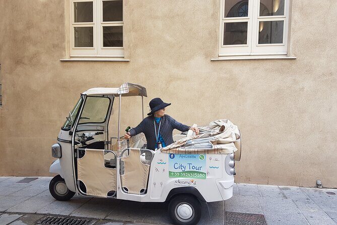 Apelisetta tuk tuk: 1 tour of Cagliari - What to Expect from the Itinerary