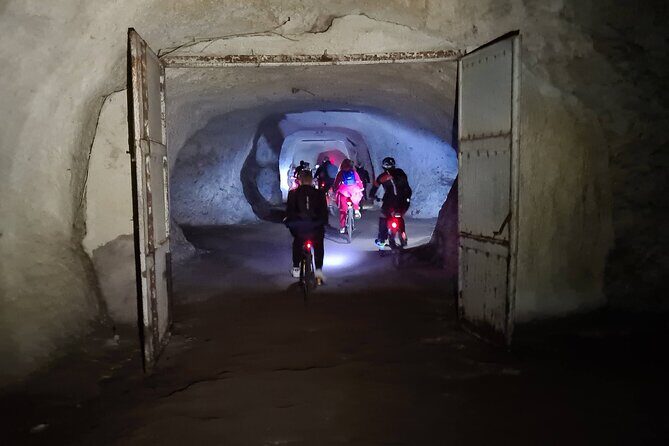 Appian Way eBike tour Underground Adventure with Catacombs - Exploring the Tomb of Caecilia Metella and the Castrum Caetani