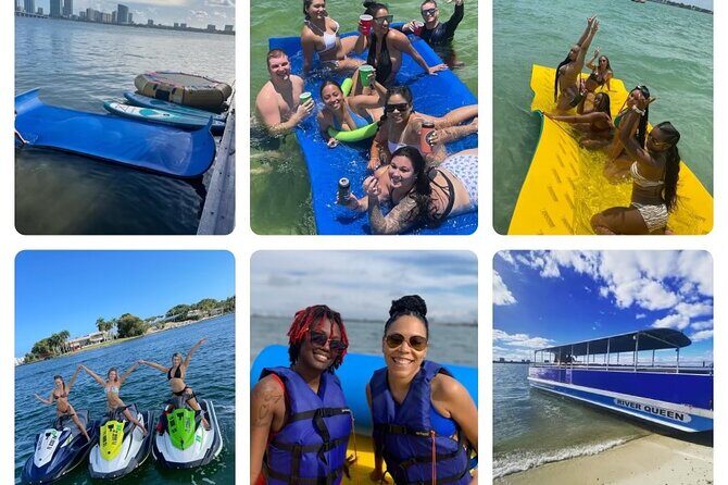 AquaFusion Combo: Jet Ski + Party Boat Excursion (Groups) - FAQs