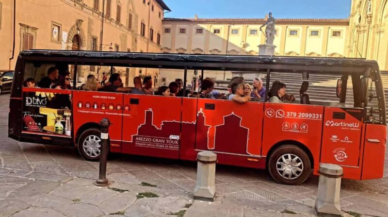 Arezzo Gran Tour - Exploring Arezzo on a Panoramic Electric Mini Bus