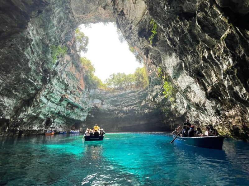 Argostoli: Melissani Lake, Drogarati Cave, and Myrtos Beach - A Closer Look at the Kefalonia Highlights