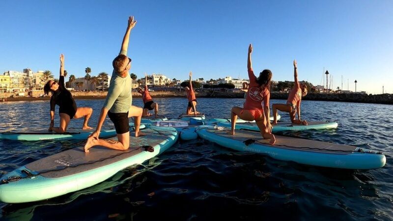 Arguineguín: Stand-up Paddleboard Yoga Class with Instructor - Key Points
