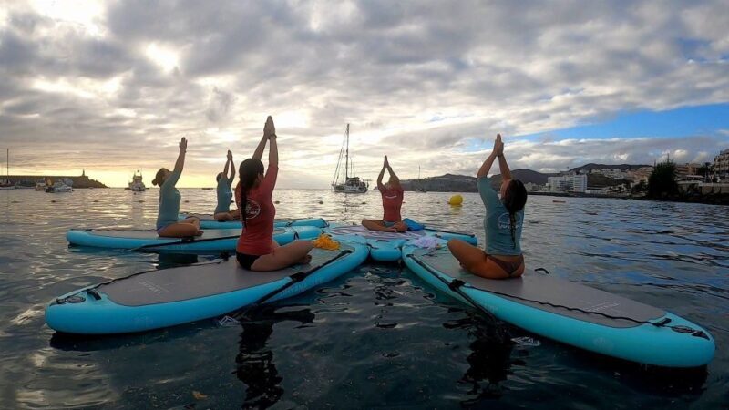 Arguineguín: Stand-up Paddleboard Yoga Class with Instructor - The Sum Up