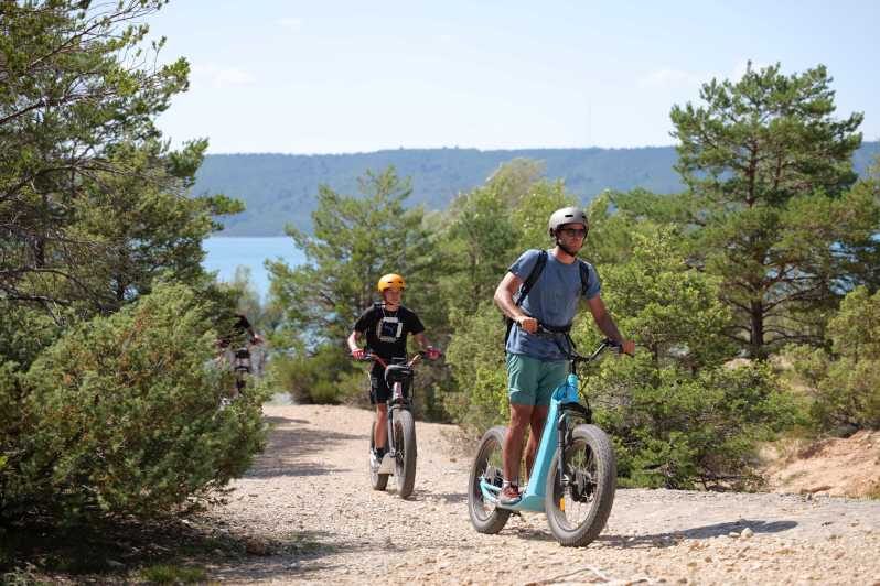 Around the Lake of Verdon : Guided electric scooter rides - Key Points