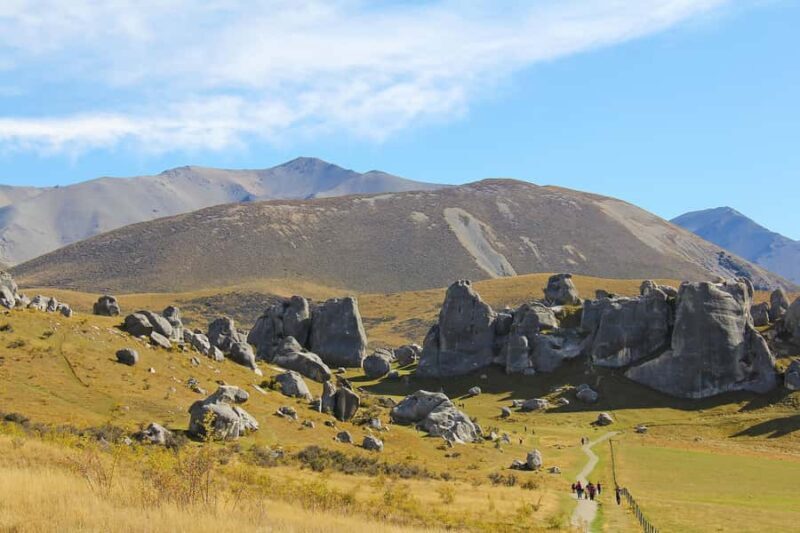 Arthur's Pass: TranzAlpine Train and Castle Hill Day Tour - Transportation and Timing