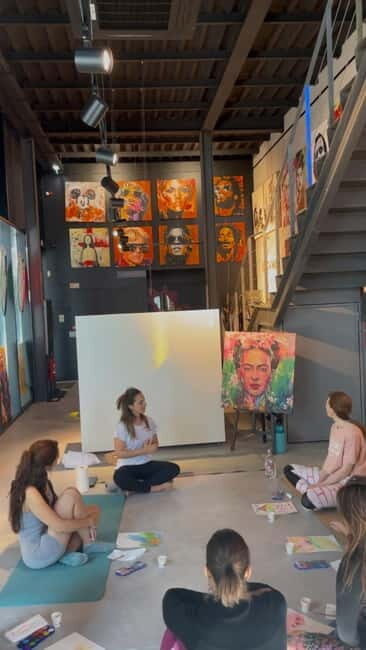 Art&Yoga + Cheese&Wine - What is the Art&Yoga + Cheese&Wine Experience?