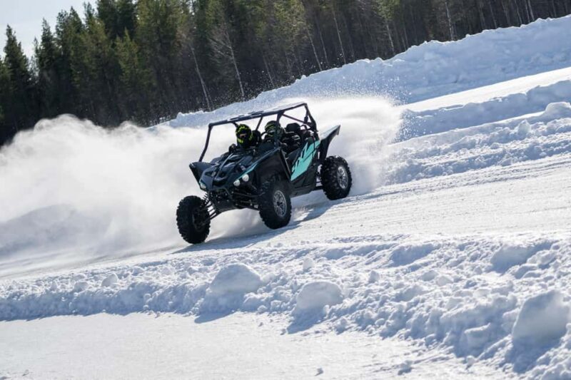 Arvidsjaur: 1.5H - Ice Buggy Ride & Snow Drift Experience - Key Points
