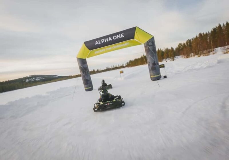 Arvidsjaur: 1H - Ice Karting Arctic Drift Experience - Key Points