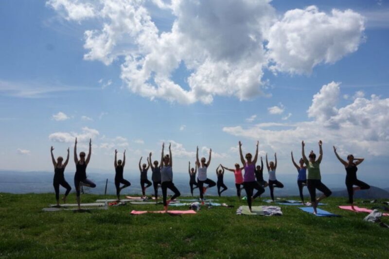 Asheville: Yoga on a Mountain Hike - An Honest Look at the Asheville Yoga Mountain Hike